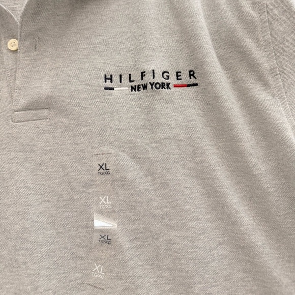 Tommy Hilfiger Gray Polo Shirt for Men - Picture 2 of 4